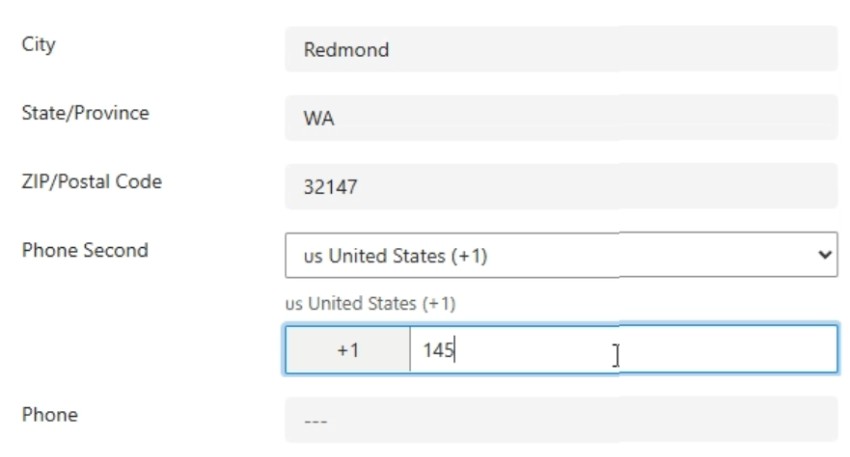 Country Phone Formatter