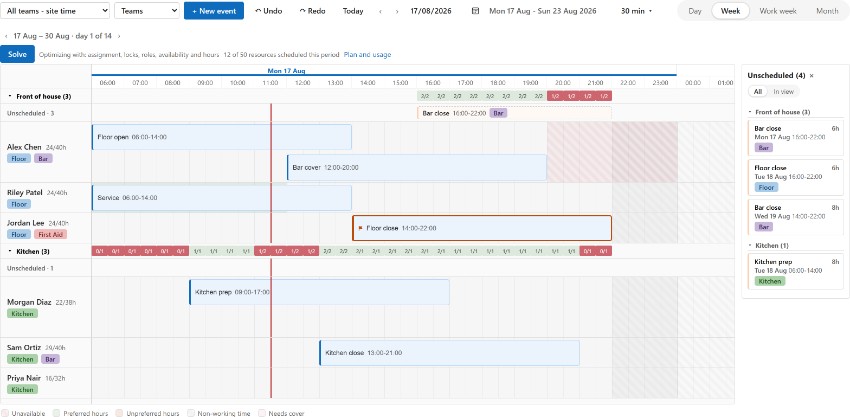Chrona Scheduler