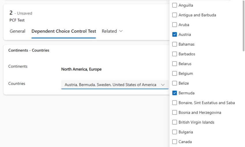 Dependent Choice