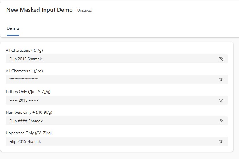Masked Column