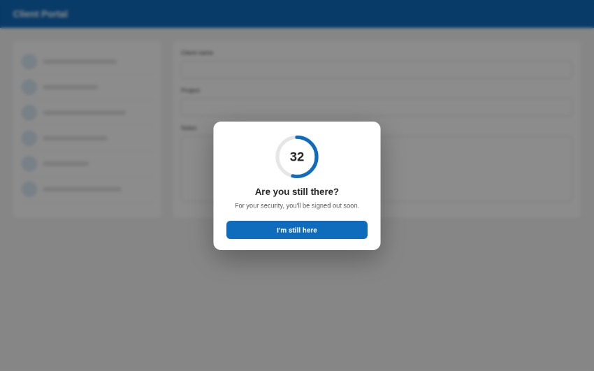 Idle Session Guard