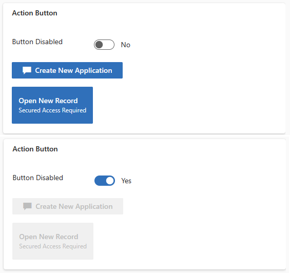 Action Button PCF