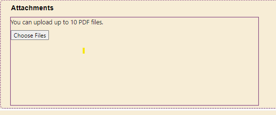 Attachments Component