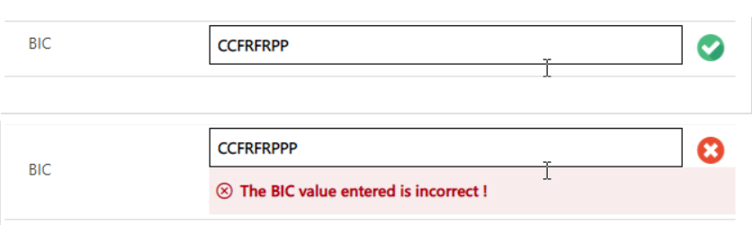 BIC Validator