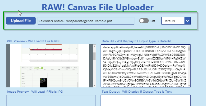 Canvas File Uploader