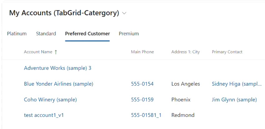 Basic DataGrid for Canvas Apps | PCF Gallery