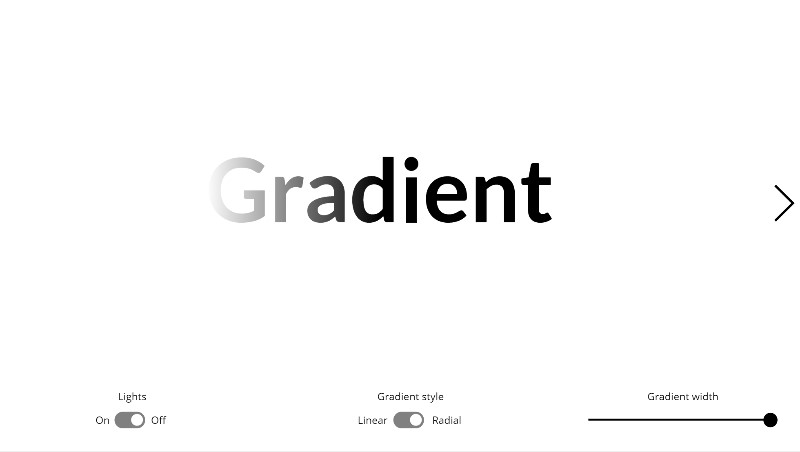 Gradient Text