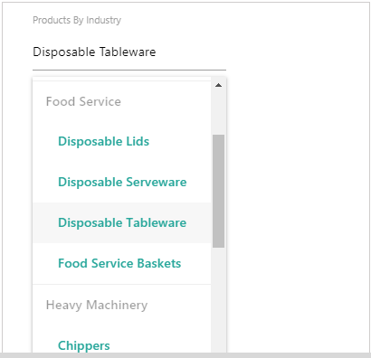 Grouped Optionset Control