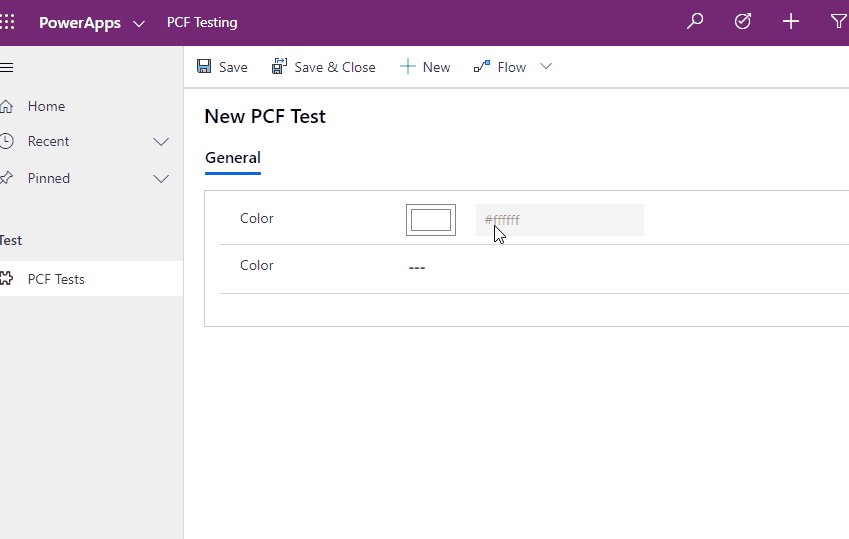 PCF Color Picker