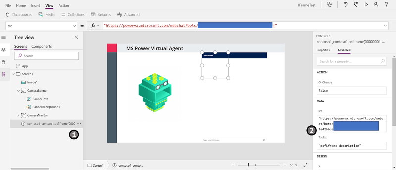 Iframe PCF