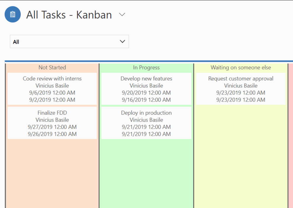 Status Reason Kanban