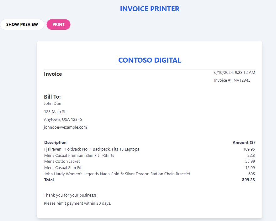 Tailwind To PDF