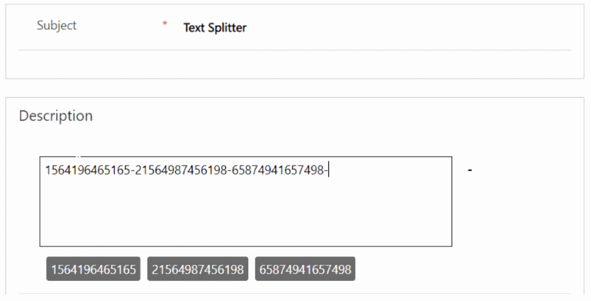 Text Splitter